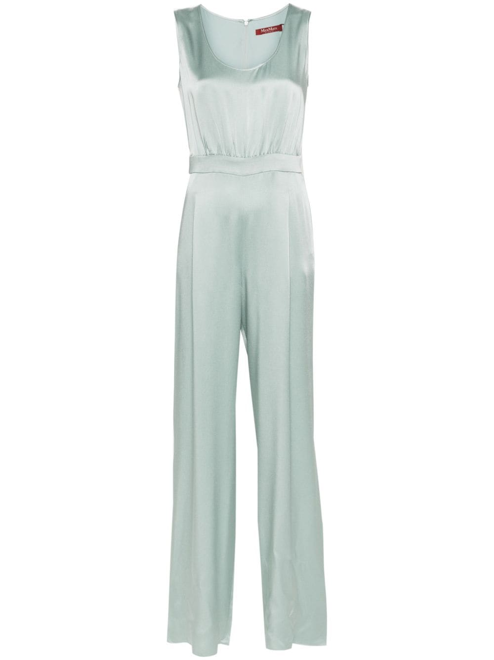 Max Mara Jumpsuit met wijde pijpen Blauw