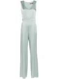 Max Mara Tropea wide-leg jumpsuit - Blue