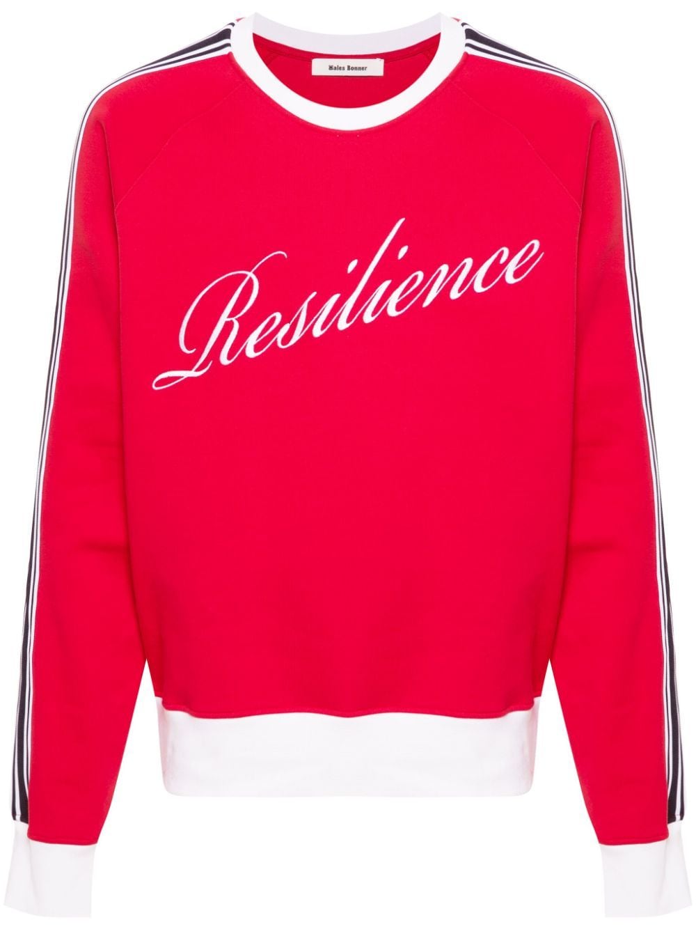 Shop Wales Bonner Resilience Organic Cotton Sweatshirt In Red
