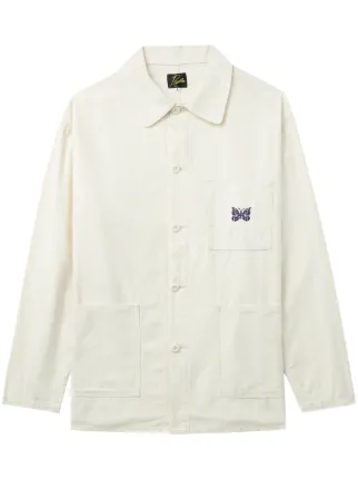 Needles ホワイトジャケット XS NEEDLES/ニードルズ TRACK JACKET － POLY SMOOTH トラック