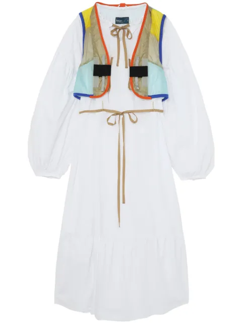 Kolor vestido midi a capas