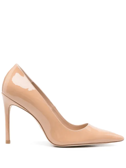 Stuart Weitzman Stuart 85mm leather pumps