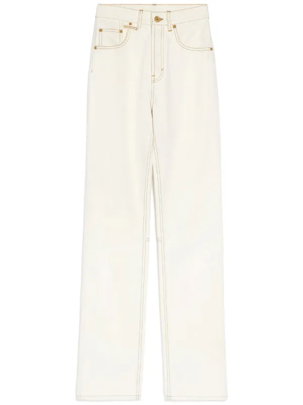 Jacquemus top white jeans