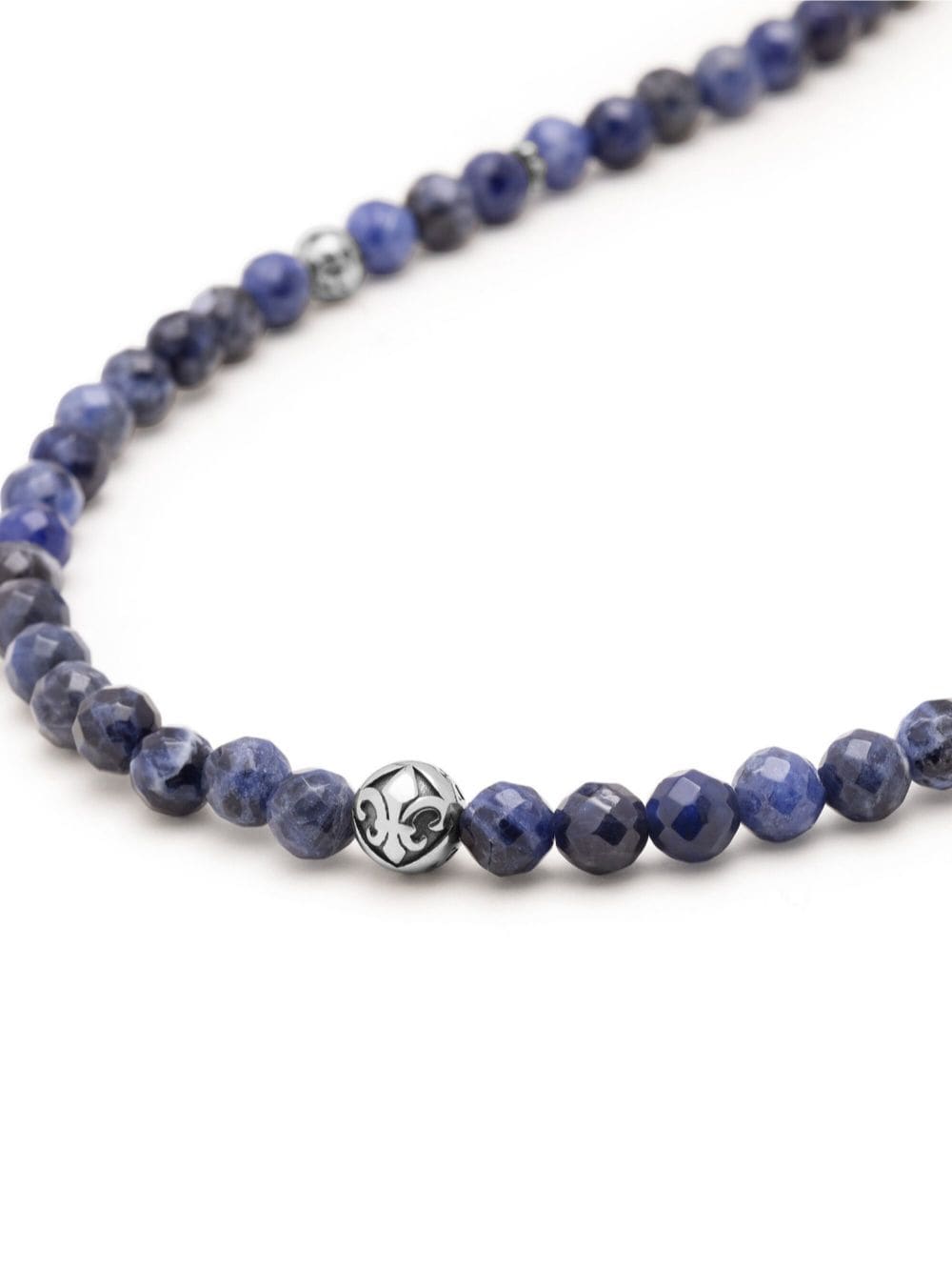 Nialaya Jewelry Halsketting met kralen - Blauw