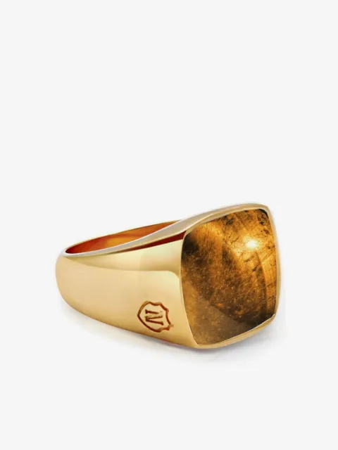 Nialaya Jewelry gemstone-detail signet ring