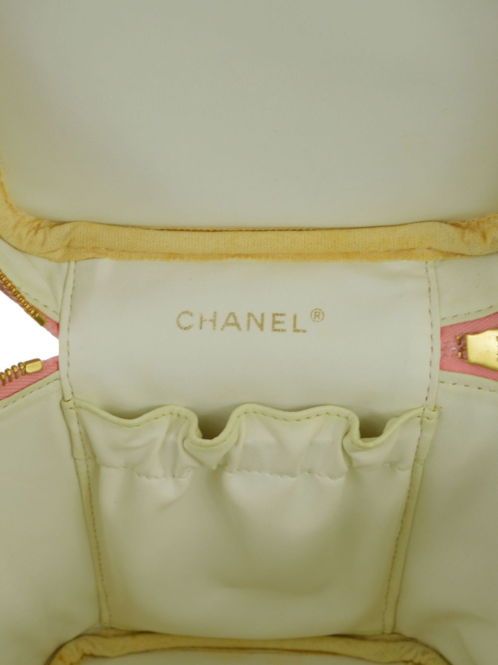 CHANEL 2003 CC stitch vanity handbag Women