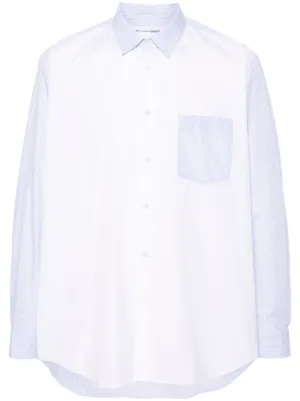 Comme Des Garçons Shirt パッチワーク シャツ | ホワイト | FARFETCH JP