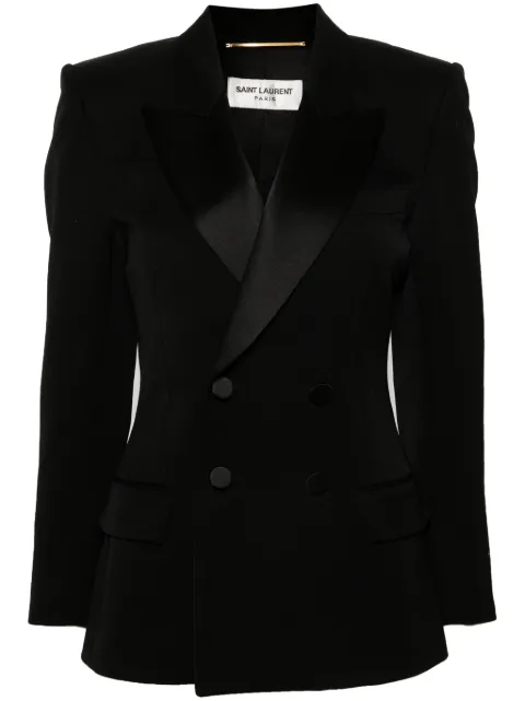 Saint Laurent peak-lapels double-breasted blazer