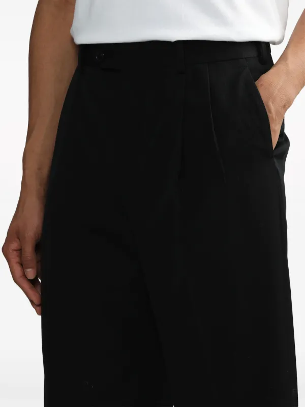 最大80％OFF - 『在庫ロス売買マーケット』 | Trousers straight-leg Wool Auralee Black JO FARFETCH | パンツ