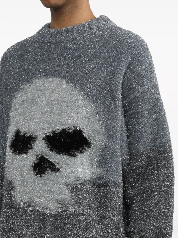 ERL インターシャニット セーター | グレー | FARFETCH JP