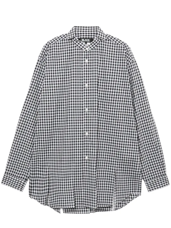 BLACK COMME des GARCONS サルエルパンツ　ギンガムチェック BLACK COMME des GARCONS ギンガムチェックサルエルパンツ