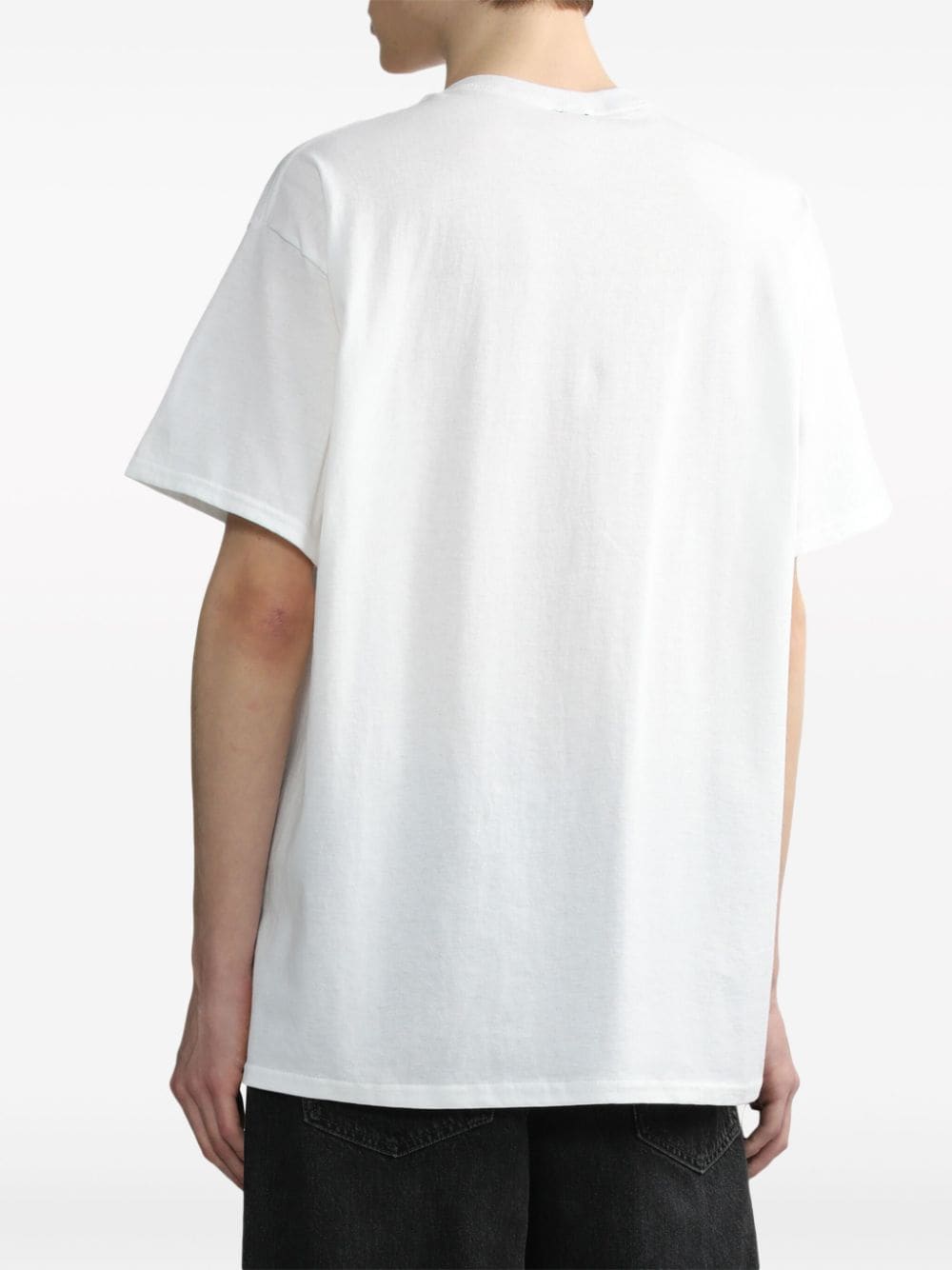 Shop Westfall Graphic-print Cotton T-shirt In Weiss