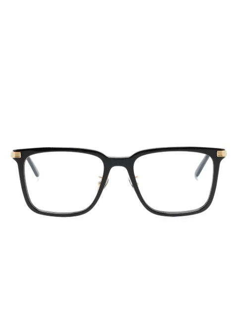 Cartier Eyewear logo-engraved square-frame glasses