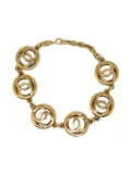 CHANEL Pre-Owned 1983 CC-logo chain bracelet - Gold