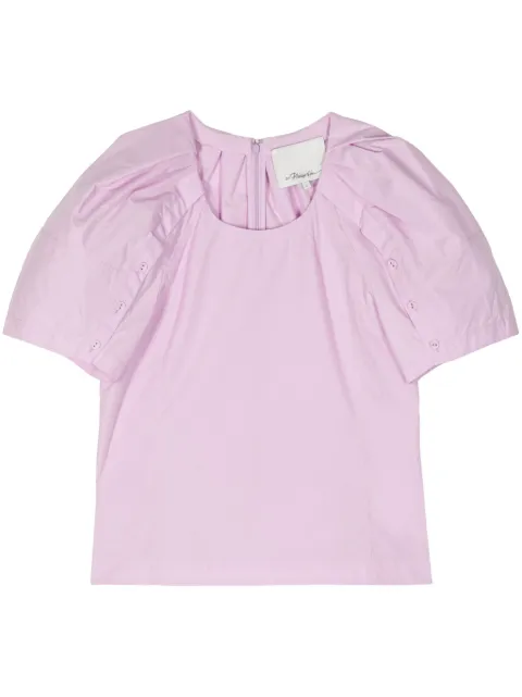 3.1 Phillip Lim puff-sleeve button-detail top