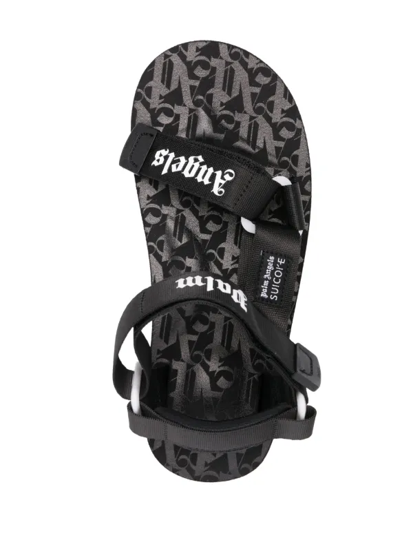 Palm Angels x Suicoke Depa サンダル | ブラック | FARFETCH JP