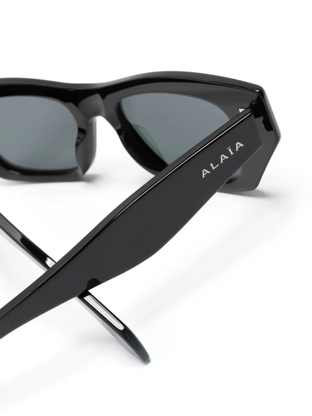 Alaia Eyewear Zonnebril met cat-eye montuur Zwart
