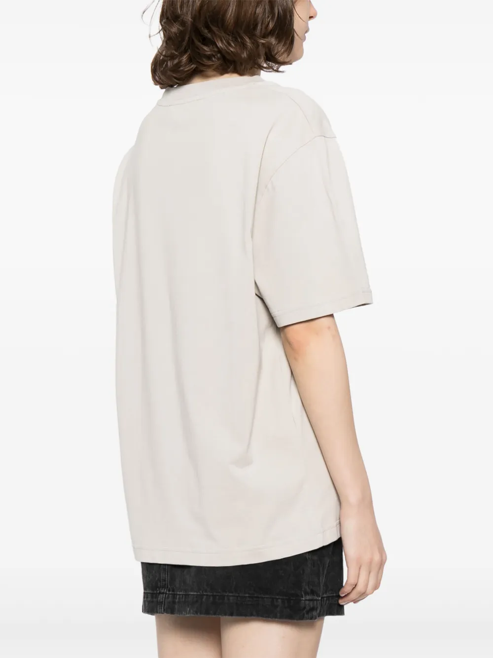Fiorucci T-shirt van biologisch katoen Grijs