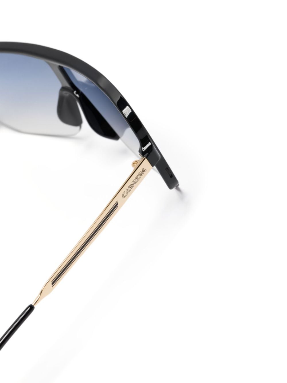 Shop Carrera 1060 Shield-frame Sunglasses In White