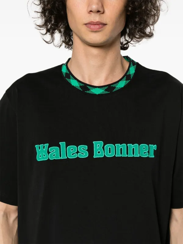 Wales Bonner Original Organic Cotton T-shirt | Black | FARFETCH