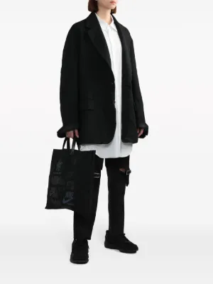 BLACK COMME des GARÇONS ストライプ アンコンジャケット BLACK COMME des GARÇONS ストライプ アンコンジャケット COMME