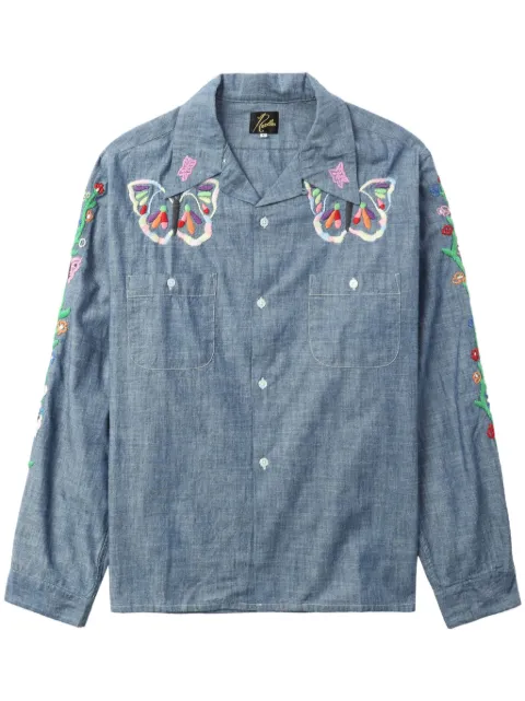 Needles embroidered western shirt