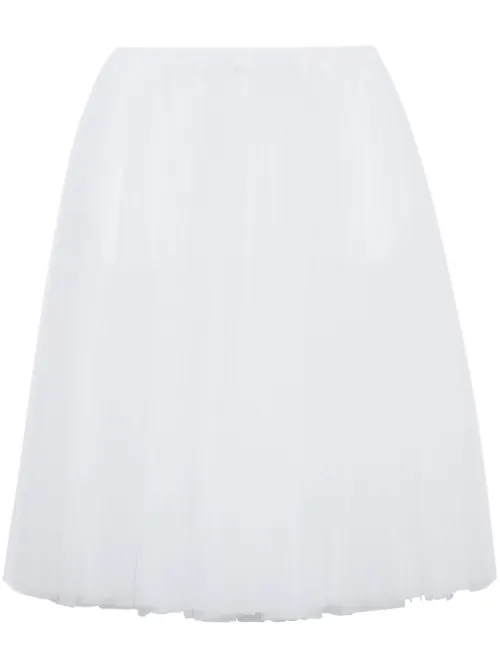 Jupe en tulle à coupe mi-longue - Black Comme Des Garçons - Modalova