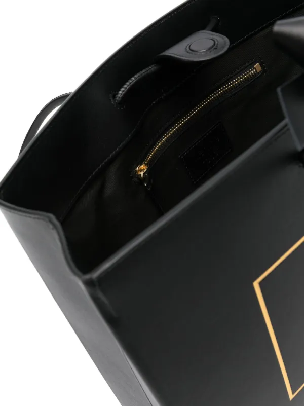 Martine Rose logo-debossed Tote Bag | Black | FARFETCH