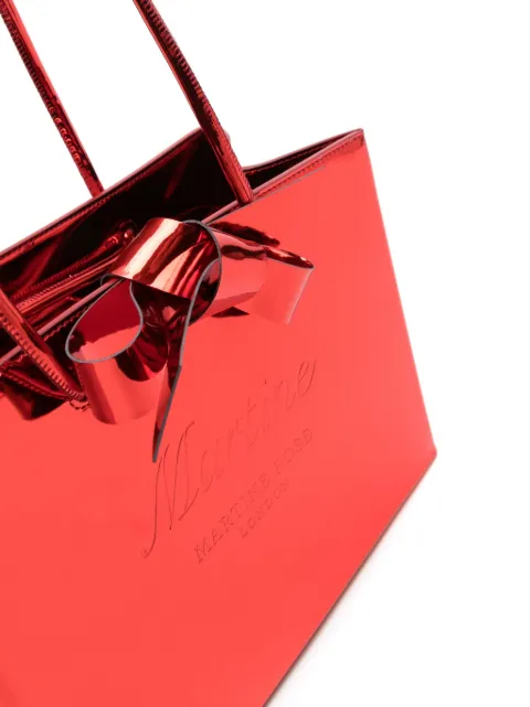 Martine Rose logo-debossed tote bag MRSS241147 - 3