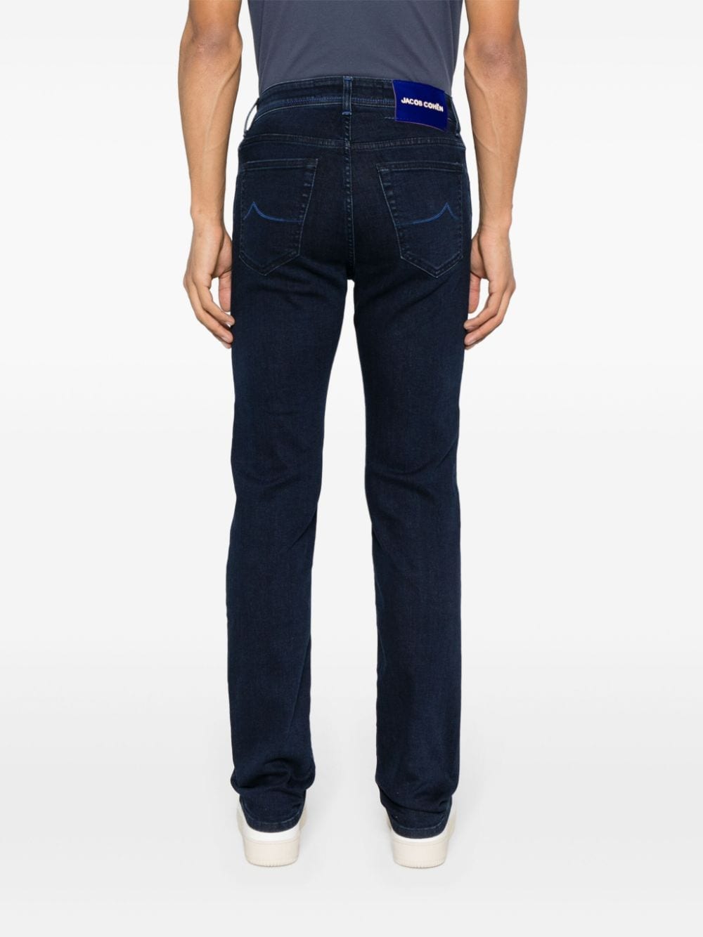 Jacob Cohën Bard mid waist skinny jeans Blauw