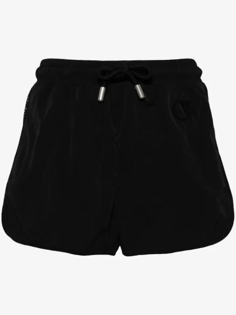 Off-White logo-embroidered track shorts