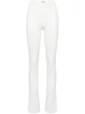 Off-White Sleek Split flared leggings