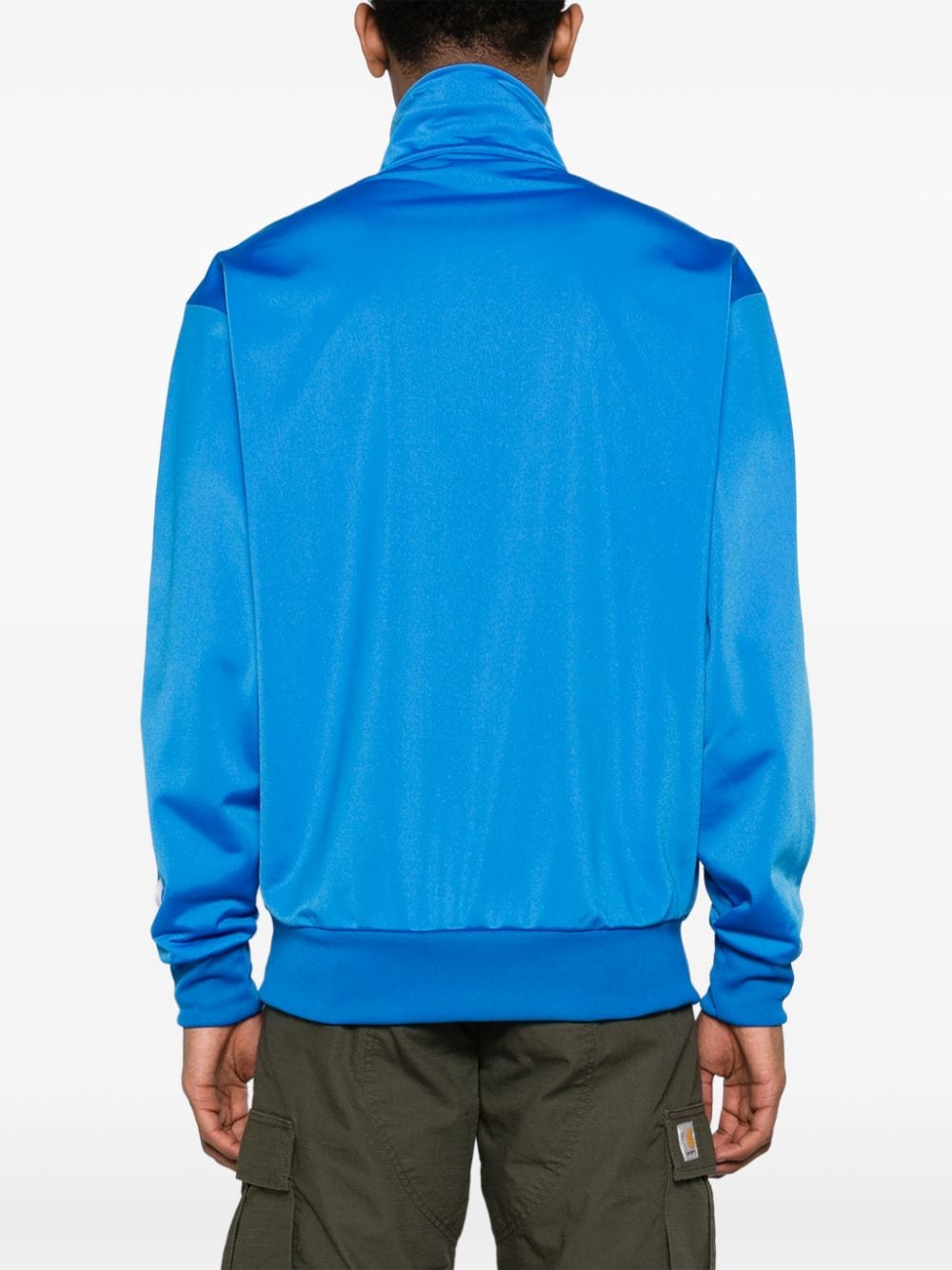 Shop Adidas Originals Adicolor Firebird Sport Jacket In Blue