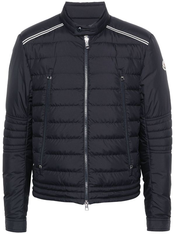 Moncler Perial Down Jacket Blue FARFETCH EG