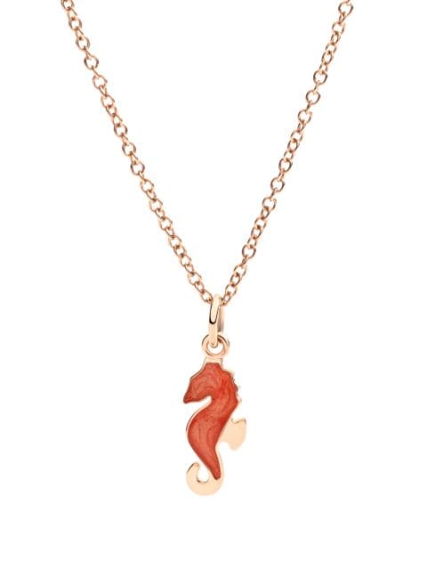 Dodo 9kt rose gold Seahorse charm