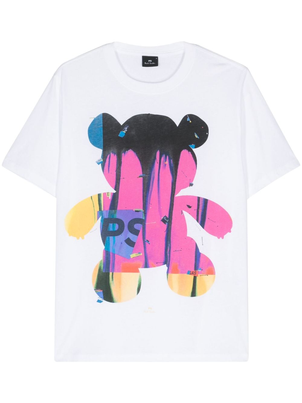 PS Paul Smith teddy bear-print T-shirt Wit