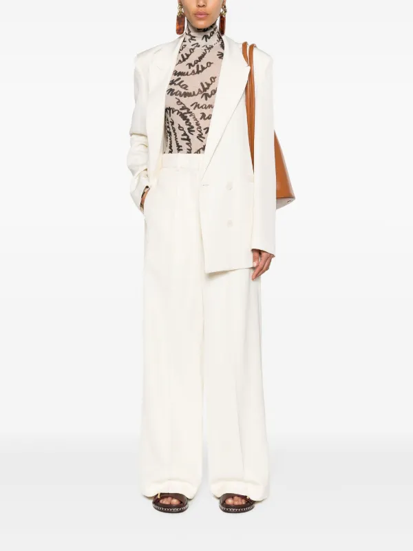 Jil Sander【関税送料込】テーラードワイドパンツ Jil Sander ワイド テーラードパンツ | ニュートラル | FARFETCH JP