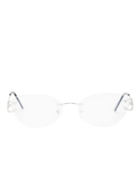 Cartier Eyewear C Dècor cat-eye glasses