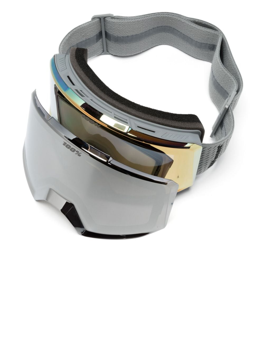 100% Eyewear The Norg ski-bril met getinte glazen Geel