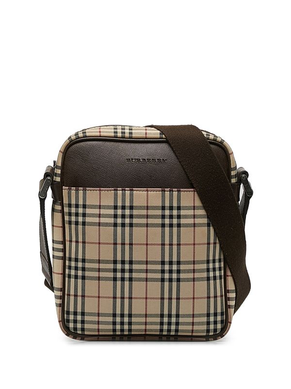 Burberry house hotsell check crossbody bag