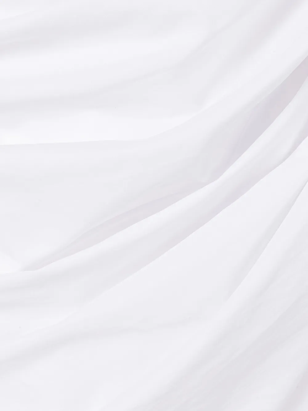 Az Factory Calla Lily Draped Minidress In White