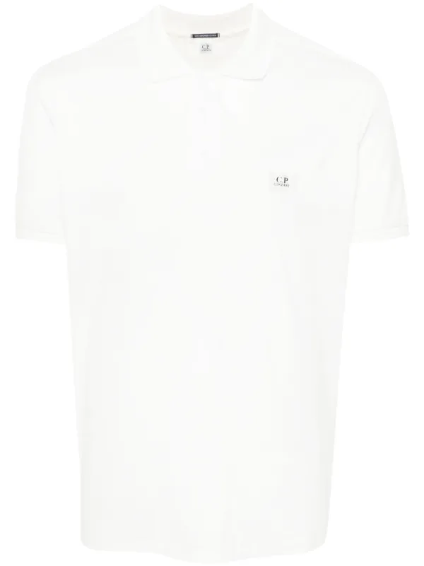 White cp company polo outlet
