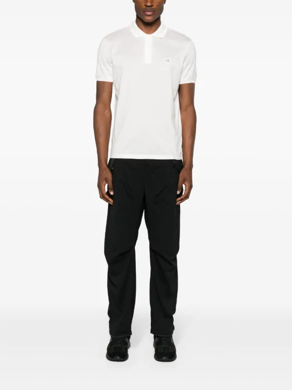 C.P. Company Mercerized Cotton Polo White Men | Modamica
