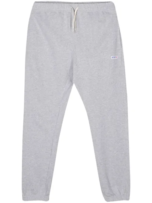 Autry pantalon à patch logo - Gris - Autry - Modalova