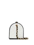 CHANEL Pre-Owned sequin-embellished clutch bag - White