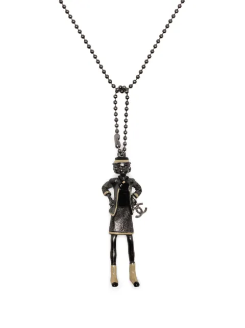 CHANEL Pre-Owned Mademoiselle Coco beaded necklace
