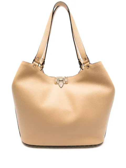 Valentino Garavani medium Rockstud leather tote bag WOMEN