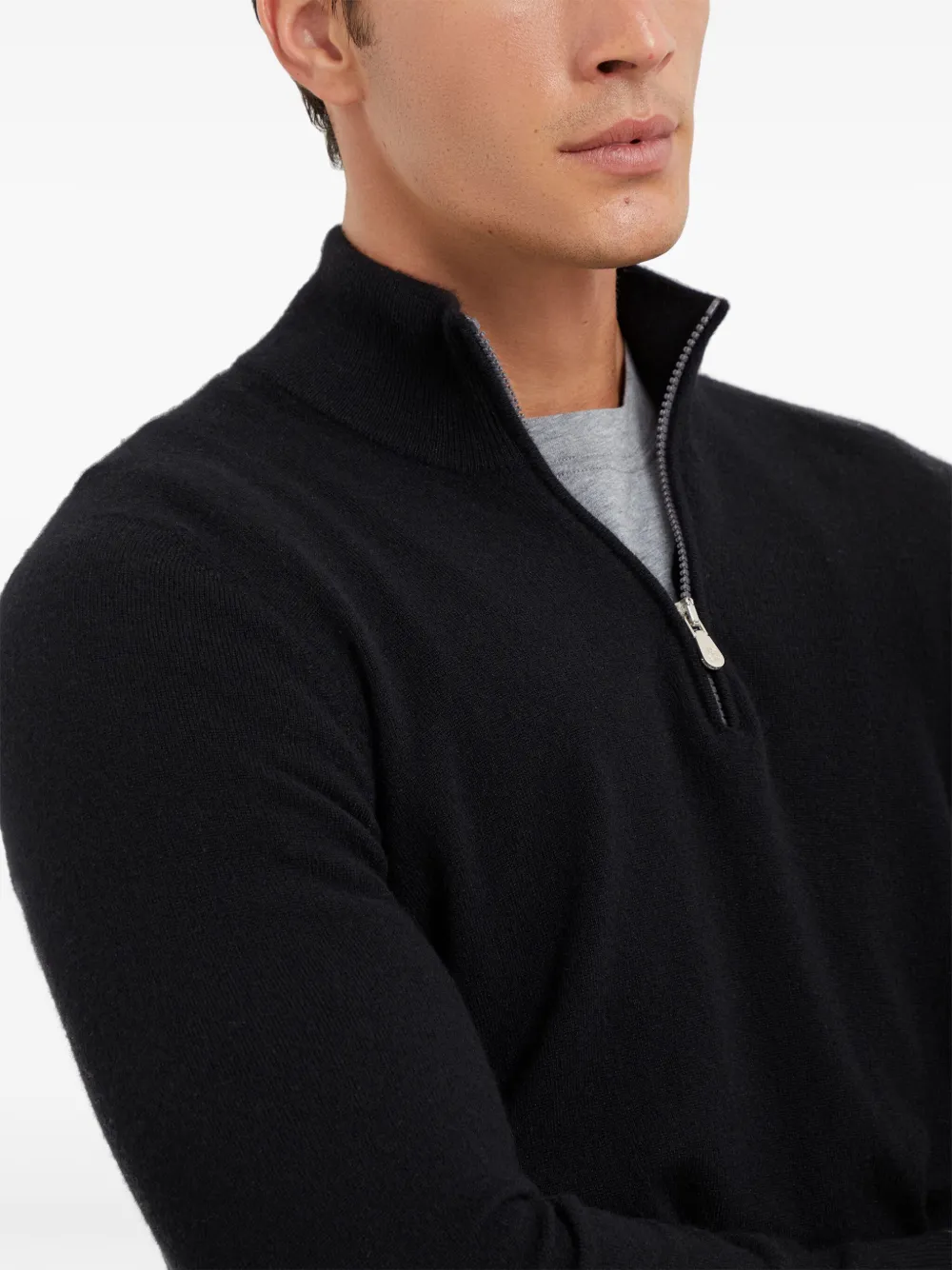 Brunello Cucinelli long-sleeve cashmere jumper Men