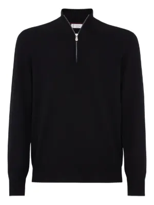 Brunello Cucinelli ジップアップ カシミアセーター 通販 - FARFETCH