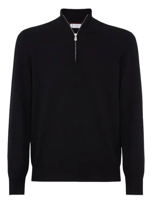 Pull en cachemire à manches longues - Brunello Cucinelli - Modalova